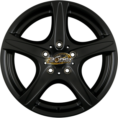 RONAL R55 SUV Mattschwarz — Zwart lichtmetalen velg