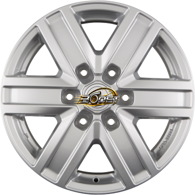 RIAL TRANSPORTER Polar-Silber — Zilver lichtmetalen velg