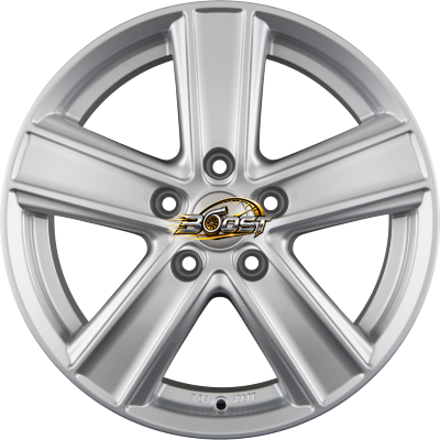 DEZENT TH SILVER - Silber — Zilver lichtmetalen velg