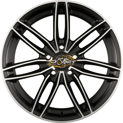 RACER WHEELS EDITION Satin Black Machined Face 6.50x15 5x114 RACER WHEELS EDITION Satin Black Machined Face 6.50x15 5x114