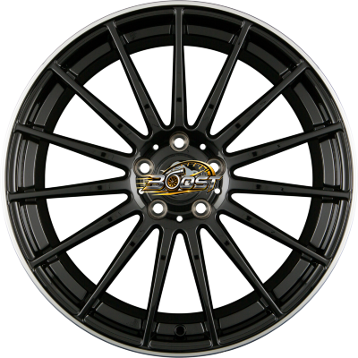 UA4-SPEED Black Rim Polished