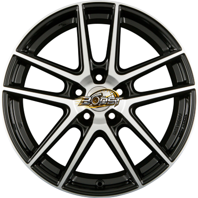 PLATIN P 73 Diamant Schwarz Frontpoliert 7.50x17 5x112 PLATIN P 73 Diamant Schwarz Frontpoliert 7.50x17 5x112
