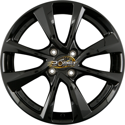OXXO OBERON 4 (OX7) BLACK - Black 6.50x16 4x100 OXXO OBERON 4 (OX7) BLACK - Black 6.50x16 4x100