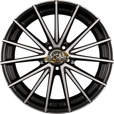 V1 Wheels V2 Schwarz Front Poliert SP+ 8.00x18 5x112 V1 Wheels V2 Schwarz Front Poliert SP+ 8.00x18 5x112