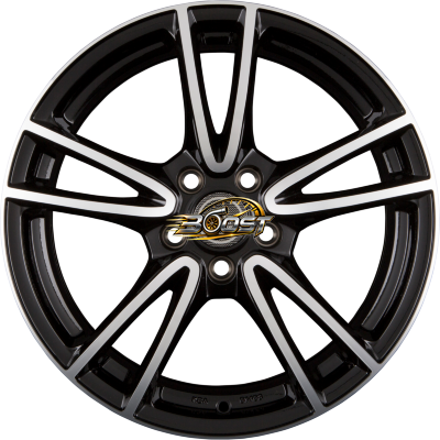 PROLINE WHEELS CX300 Black Polished (BP) 7.50x17 5x105 PROLINE WHEELS CX300 Black Polished (BP) 7.50x17 5x105