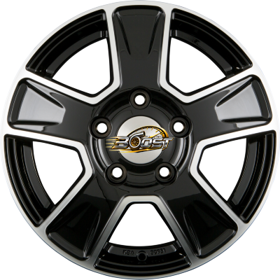 DEZENT VAN DARK - Black Polished 6.50x16 5x130 DEZENT VAN DARK - Black Polished 6.50x16 5x130