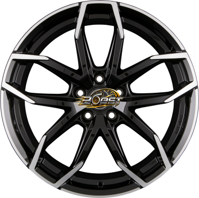 RIAL LUCCA Diamant-Schwarz Frontpoliert 6.50x16 5x114 RIAL LUCCA Diamant-Schwarz Frontpoliert 6.50x16 5x114