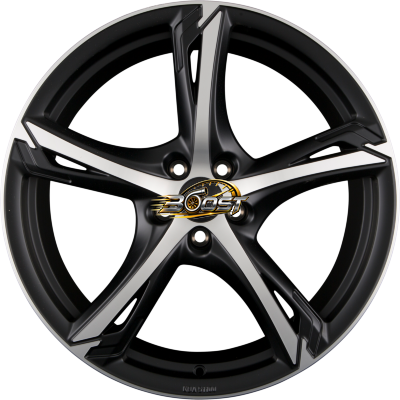 RONAL R62 Jetblack-Matt-Frontkopiert 7.50x18 5x114 RONAL R62 Jetblack-Matt-Frontkopiert 7.50x18 5x114