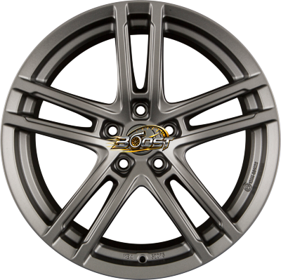 DEZENT TZ-C GRAPHITE - Graphite Matt — Grijs/antraciet lichtmetalen velg