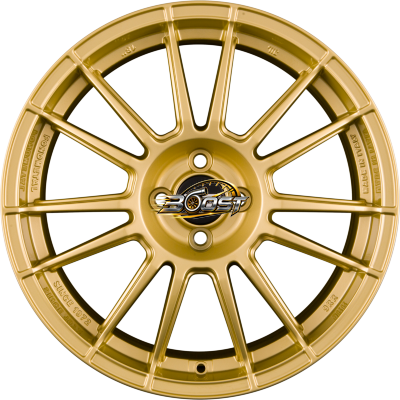 FONDMETAL 9RR Glossy Gold — Goud lichtmetalen velg