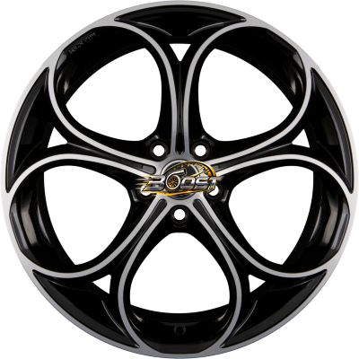 GMP ITALIA DRAKE Black Diamond — Zwart lichtmetalen velg