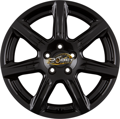 OXXO FEROX (OX20) BLACK - Black — Zwart lichtmetalen velg