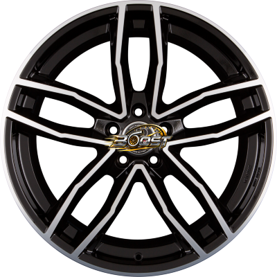 ARCASTING CANOVA Black Glossy Polished 8.50x19 5x112 ARCASTING CANOVA Black Glossy Polished 8.50x19 5x112