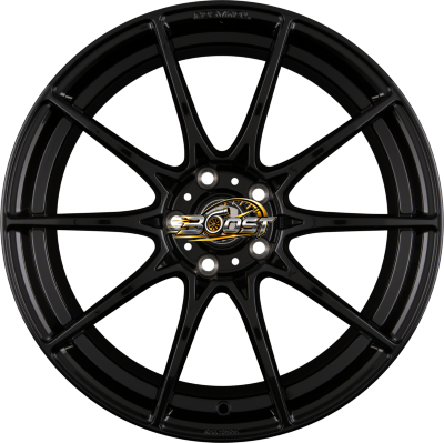 TOMASON TN25 SUPERLIGHT Black Painted 8.00x18 5x108 TOMASON TN25 SUPERLIGHT Black Painted 8.00x18 5x108