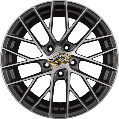 MONACO Gun Metal Mirror Face