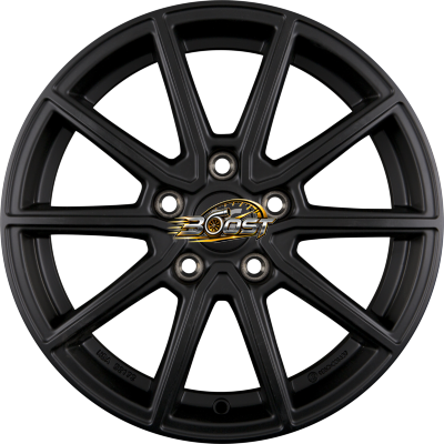 BROCK / RC RC32 Satin Black Matt (SBM) 6.50x16 5x108 BROCK / RC RC32 Satin Black Matt (SBM) 6.50x16 5x108