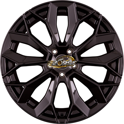 AEZ LEIPZIG BLACK - Schwarz Glänzend — Zwart lichtmetalen velg