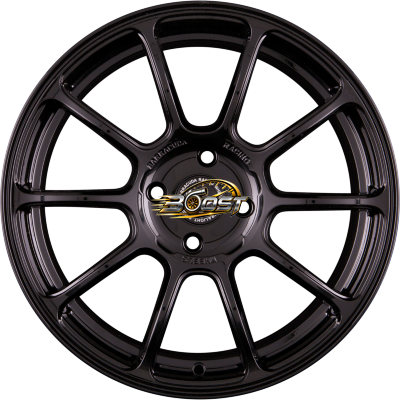 BARRACUDA SUMMA Matt Black Pure Sports 8.00x17 5x112 BARRACUDA SUMMA Matt Black Pure Sports 8.00x17 5x112