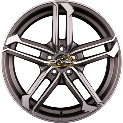 BORBET ATX Graphite Polished Matt 8.50x19 5x112 BORBET ATX Graphite Polished Matt 8.50x19 5x112