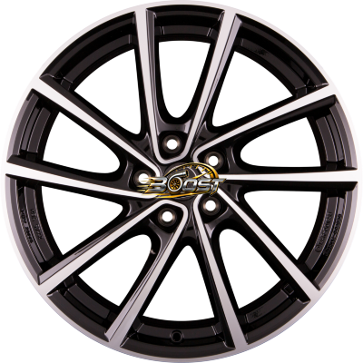 BORBET V Black Polished Glossy 7.00x19 5x114 BORBET V Black Polished Glossy 7.00x19 5x114