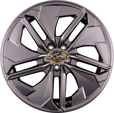 BORBET TX Metal Grey Glossy — Grijs/antraciet lichtmetalen velg