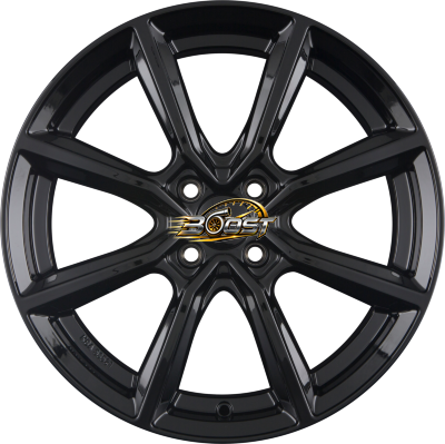 DEZENT TN BLACK - Schwarz — Zwart lichtmetalen velg