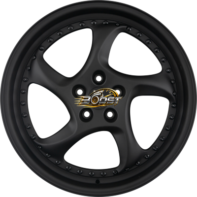 MB-DESIGN TURBO S Schwarz Stumpfmatt Gepulvert 9.50x19 5x112 MB-DESIGN TURBO S Schwarz Stumpfmatt Gepulvert 9.50x19 5x112
