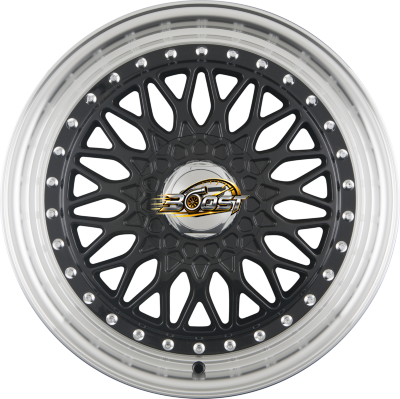 GTP WHEELS GTP 072 Schwarz Felgenbett Poliert 7.50x17 4x100 GTP WHEELS GTP 072 Schwarz Felgenbett Poliert 7.50x17 4x100
