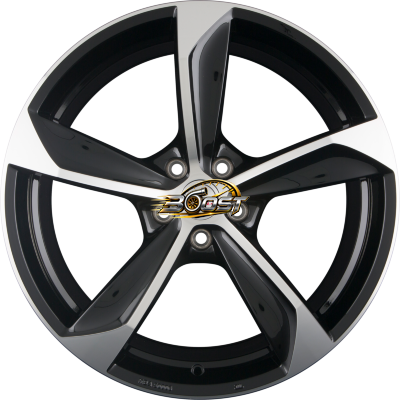 BORBET S Black Polished Glossy 9.00x20 5x114 BORBET S Black Polished Glossy 9.00x20 5x114