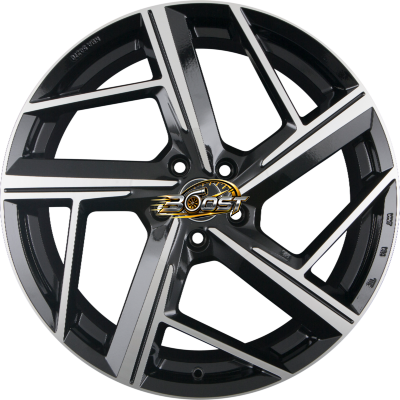 MAK QVATTRO Black Mirror Face 9.00x20 5x112 MAK QVATTRO Black Mirror Face 9.00x20 5x112