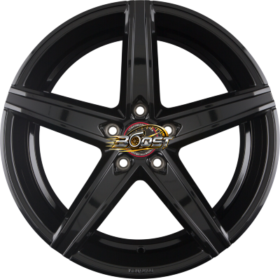 MAM MAM OX-18 Black Painted (BP) — Zwart lichtmetalen velg