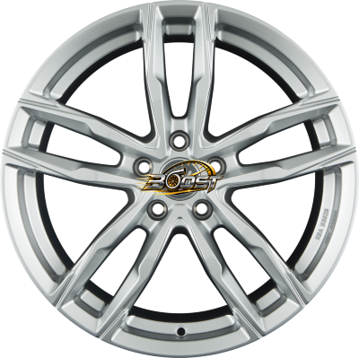 DBV VIENNA II Hyper Silber — Zilver lichtmetalen velg