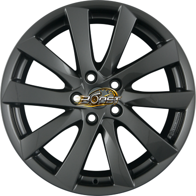 PLATIN P 106 Dark Anthrazit — Grijs/antraciet lichtmetalen velg