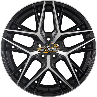 GMP ITALIA LUNICA Black Diamond — Zwart lichtmetalen velg