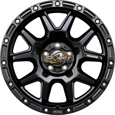 TOMASON TN OFFROAD Black Painted 8.00x18 5x108 TOMASON TN OFFROAD Black Painted 8.00x18 5x108