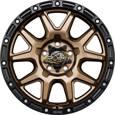 TOMASON TN OFFROAD Bronze / Black 8.00x18 5x120 TOMASON TN OFFROAD Bronze / Black 8.00x18 5x120