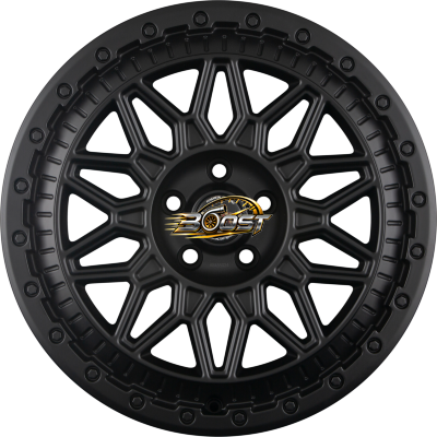 FONDMETAL BLUSTER Matt Black — Blauw lichtmetalen velg