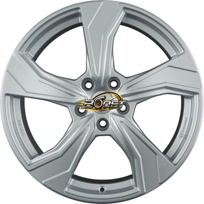 DEZENT KB SILVER - Silber — Zilver lichtmetalen velg