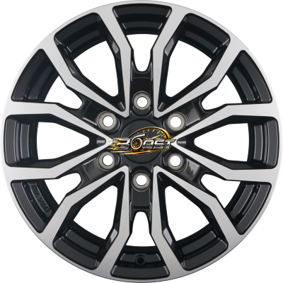DEZENT KC DARK - Schwarz Frontpoliert 7.50x17 6x140 DEZENT KC DARK - Schwarz Frontpoliert 7.50x17 6x140