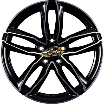 ULTRA WHEELS UA6-PRO Black Polished 8.00x18 5x112 ULTRA WHEELS UA6-PRO Black Polished 8.00x18 5x112
