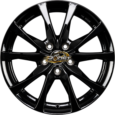 AUTEC BRIXEN (BR) Schwarz — Zwart lichtmetalen velg