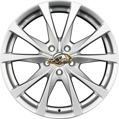 AUTEC BRIXEN (BR) Brillantsilber — Zilver lichtmetalen velg