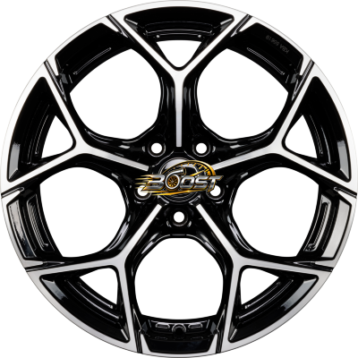 GMP ITALIA ULTRIVITY Black Diamond — Zwart lichtmetalen velg