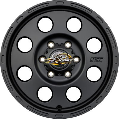 W-TEC XPLORER Schwarz Matt — Zwart lichtmetalen velg