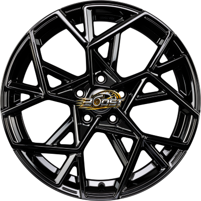 GMP ITALIA CARTESIO Glossy Black 6.50x16 5x100 GMP ITALIA CARTESIO Glossy Black 6.50x16 5x100