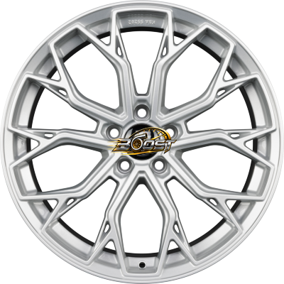 FF-WHEELS FF02 Silver Painted 8.50x19 5x120 FF-WHEELS FF02 Silver Painted 8.50x19 5x120