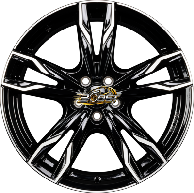 itWHEELS GINA Gloss Black Polished 7.50x19 5x112 itWHEELS GINA Gloss Black Polished 7.50x19 5x112