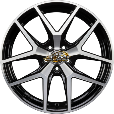 RACER WHEELS ELEMENT Noir Brillant Face Polie - Bright Black Machined 9.00x19 5x112 RACER WHEELS ELEMENT Noir Brillant Face Polie - Bright Black Machined 9.00x19 5x112