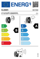 EU-label voor KLEBER DYNAXER HP5 SUV