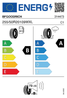 EU-label voor BFGOODRICH ADVANTAGE 2